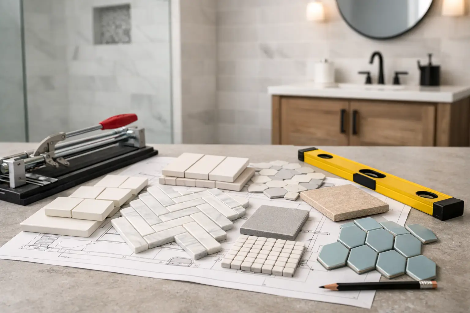 Guide to Bathroom Tile Layouts That Work