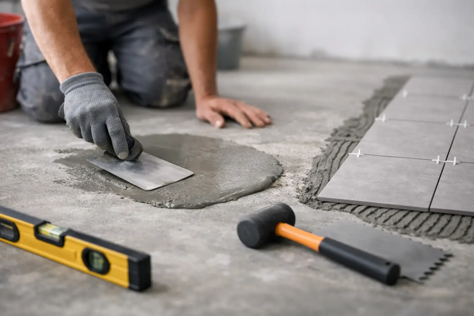 How to Prepare Concrete for Tiling Properly