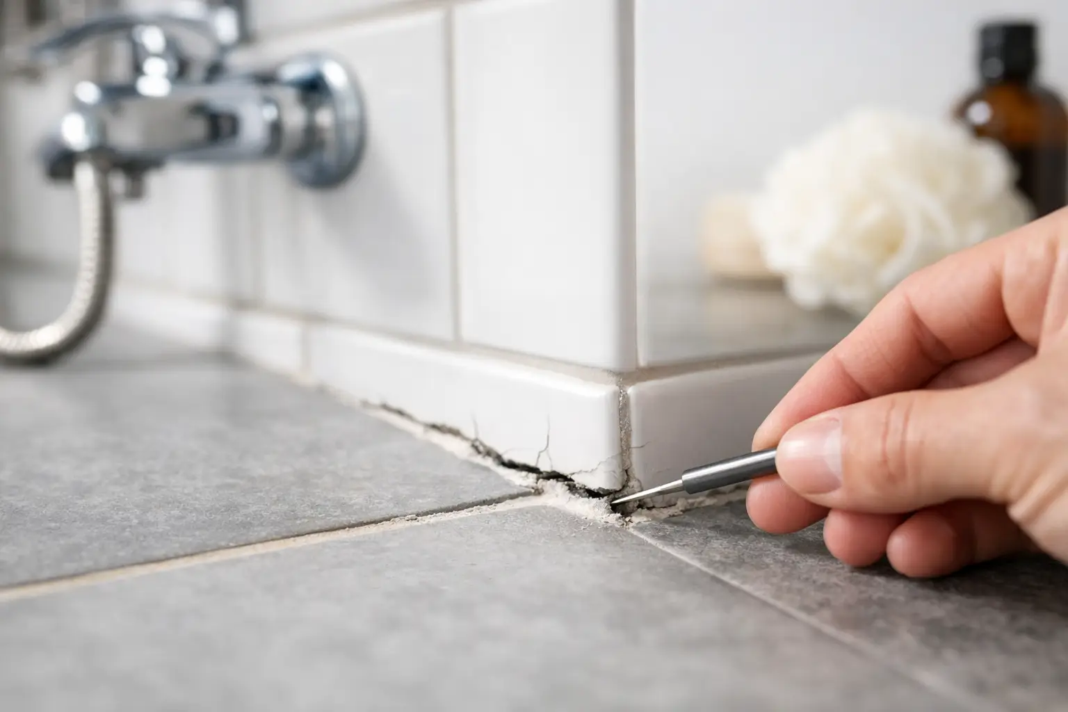What Causes Bathroom Grout Cracking at Home?