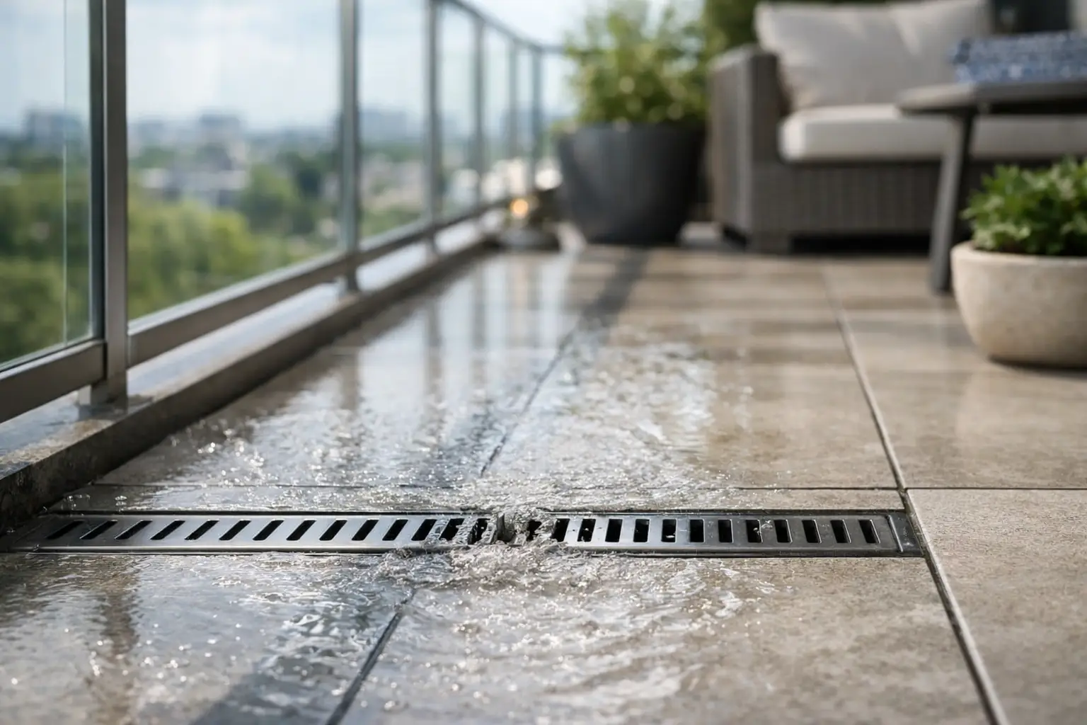 A Guide to Balcony Tile Drainage That Lasts