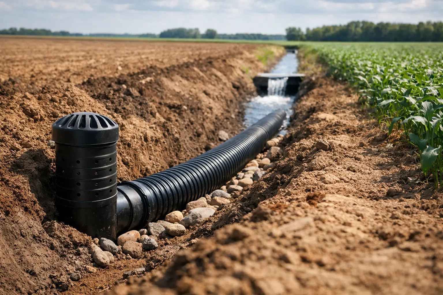 Guide to Tile Drainage Slopes That Work Properly