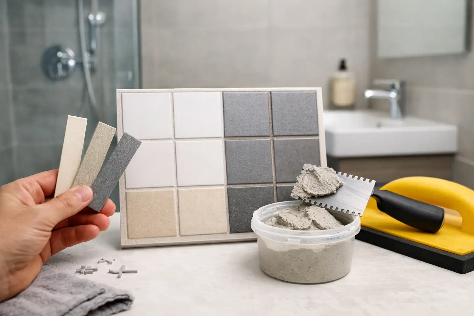 How to Choose Grout for Bathrooms Properly