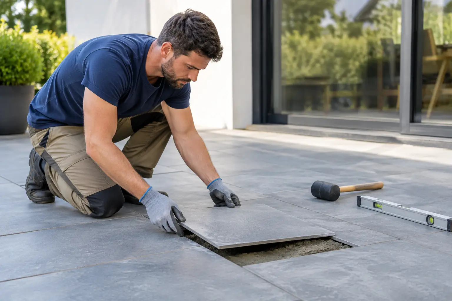 Repairing Loose Patio Tiles Safely Before Damage Spreads