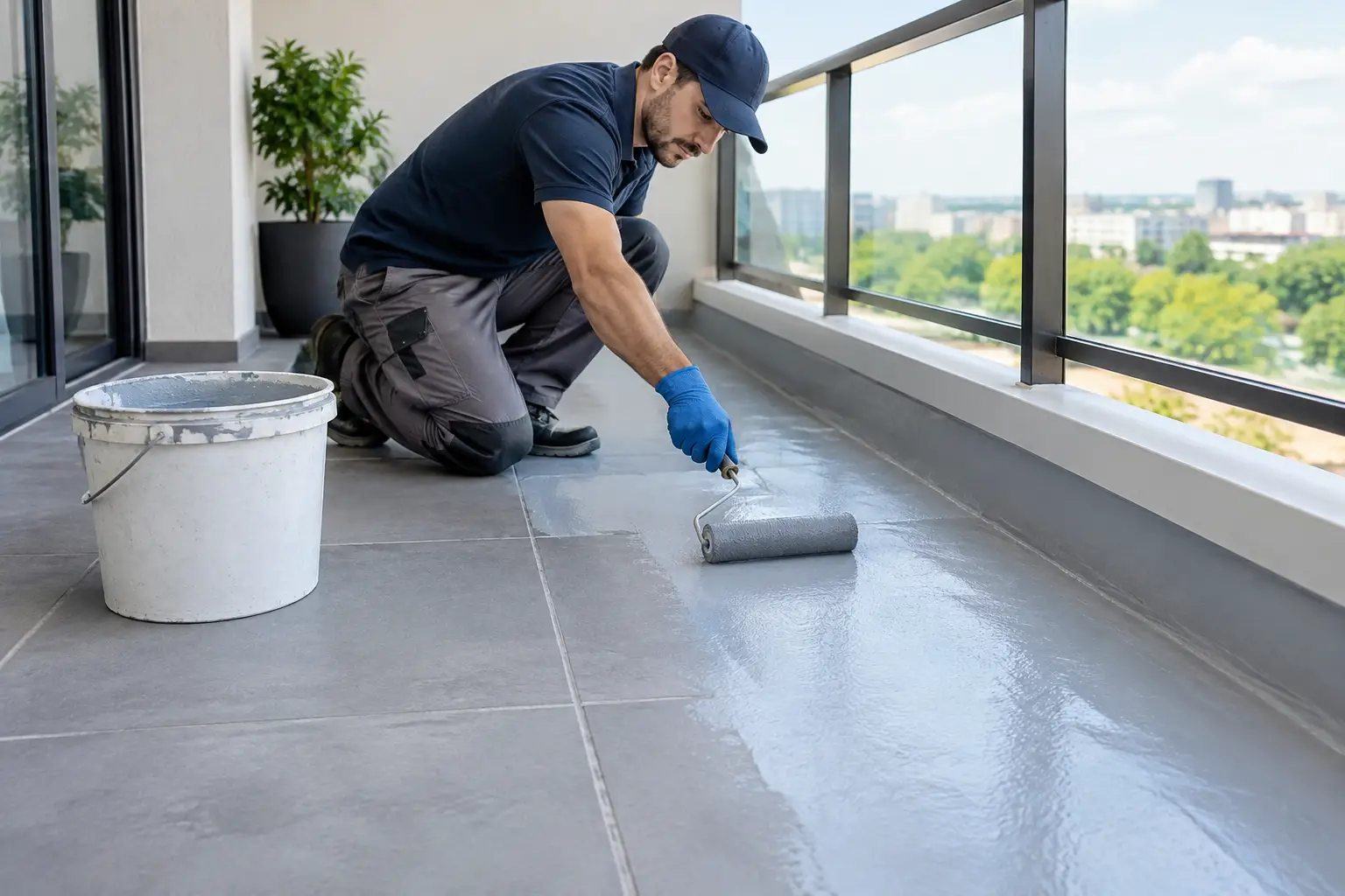 Balcony Retile Waterproofing Project Done Right